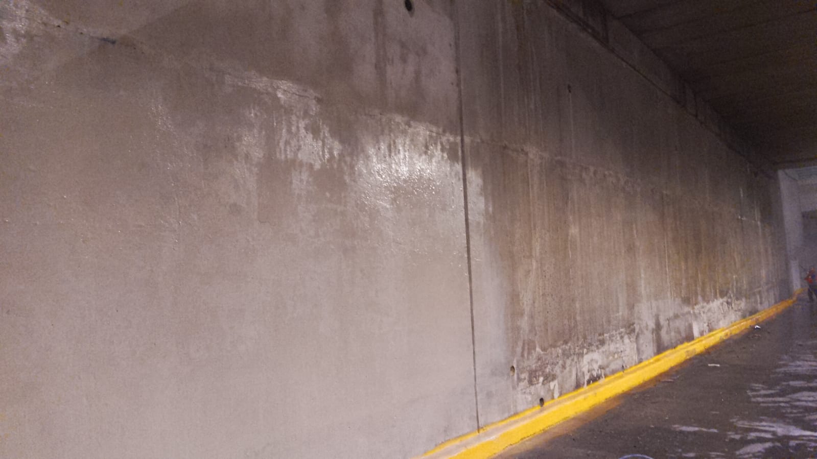 Vista general del Puente Deprimido Sendero tras el mantenimiento