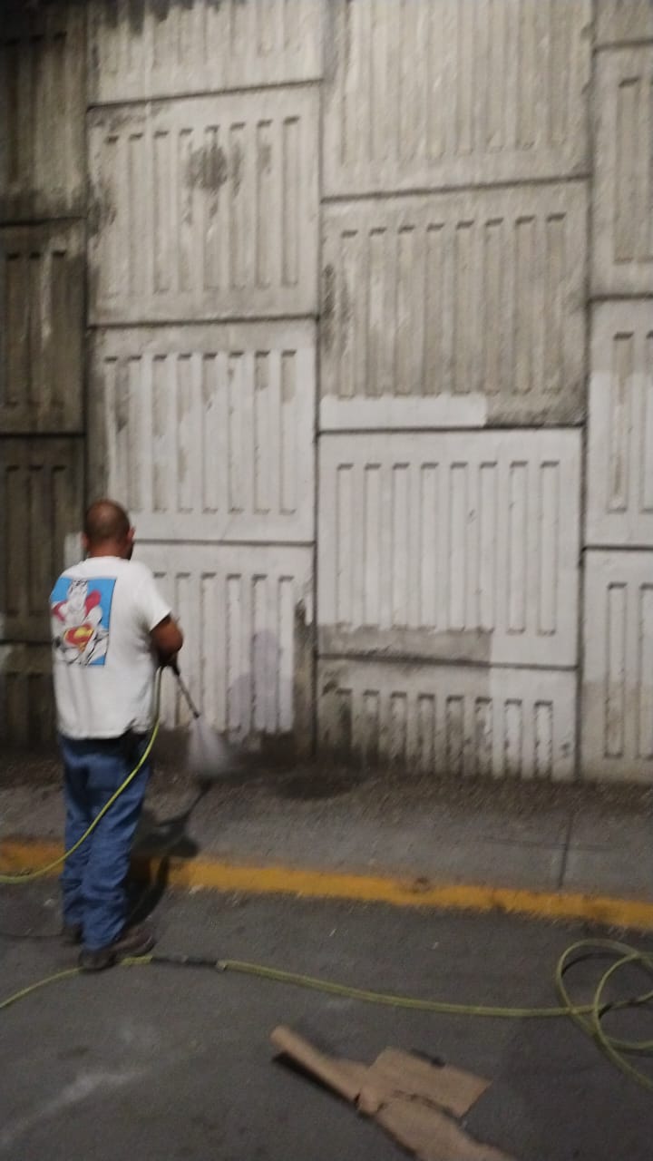 Vista general del Puente Raúl Salinas tras el mantenimiento