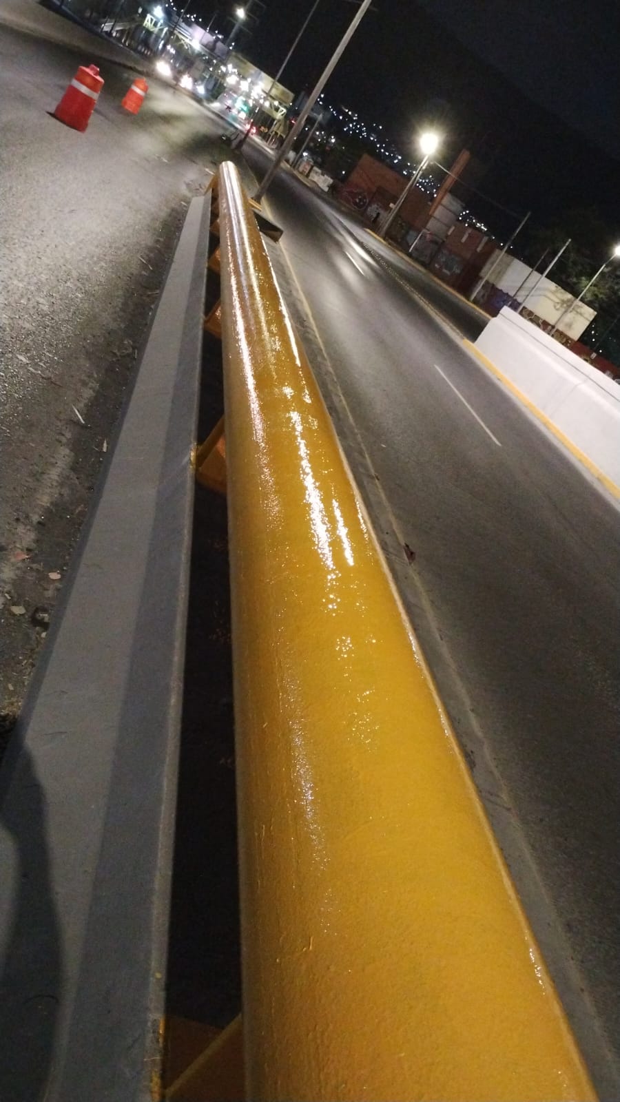 Avances en la estructura del Puente Sendero en Escobedo